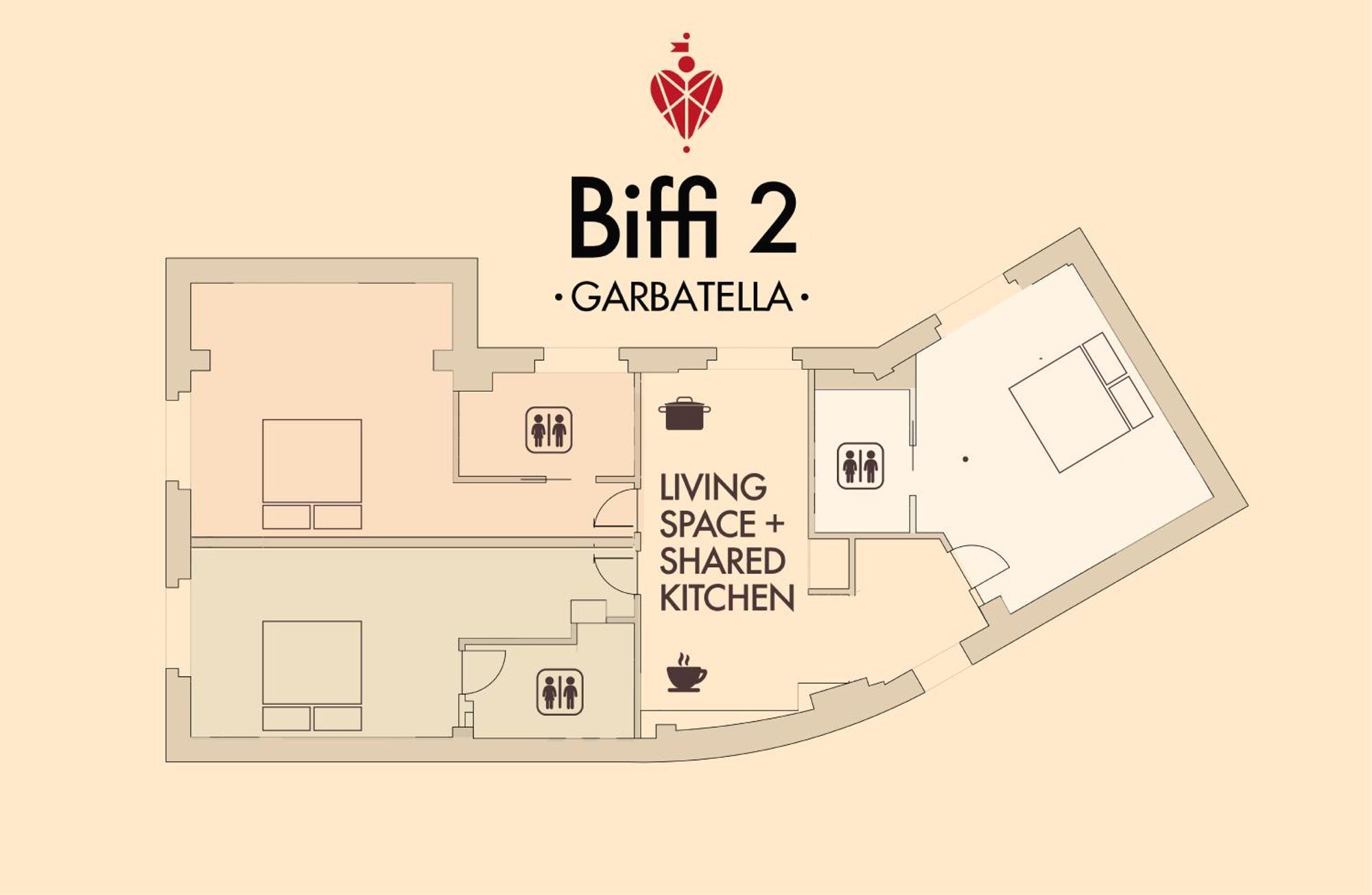 Biffi 2 - Garbatella Rooms Rome Buitenkant foto